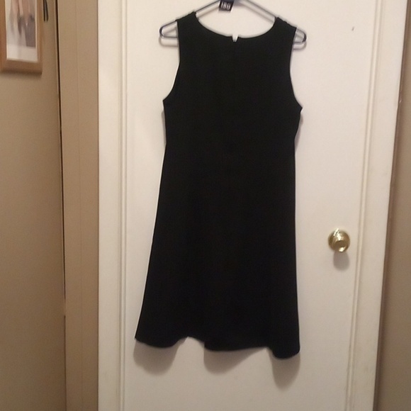 Ann Taylor Factory Black Sleeveless Dress - Size 8 - Picture 7 of 8